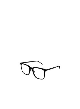 SAINT LAURENT 男士太阳镜 SL263001 SS2024 黑色 方框徽标平光镜