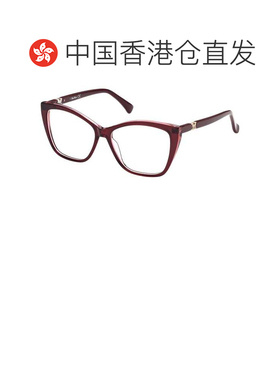 香港直邮MAX MARA 女士眼镜 MM5036066 AW2025 红色 MM5036