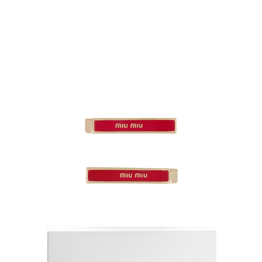 1h可退 香港直邮miu miu 女士 造型工具配件发饰发卡配饰 - 图3