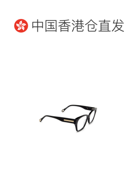 香港直邮CHLOÉ 女士眼镜 CH0122O001 SS2024 白色 徽标平光镜