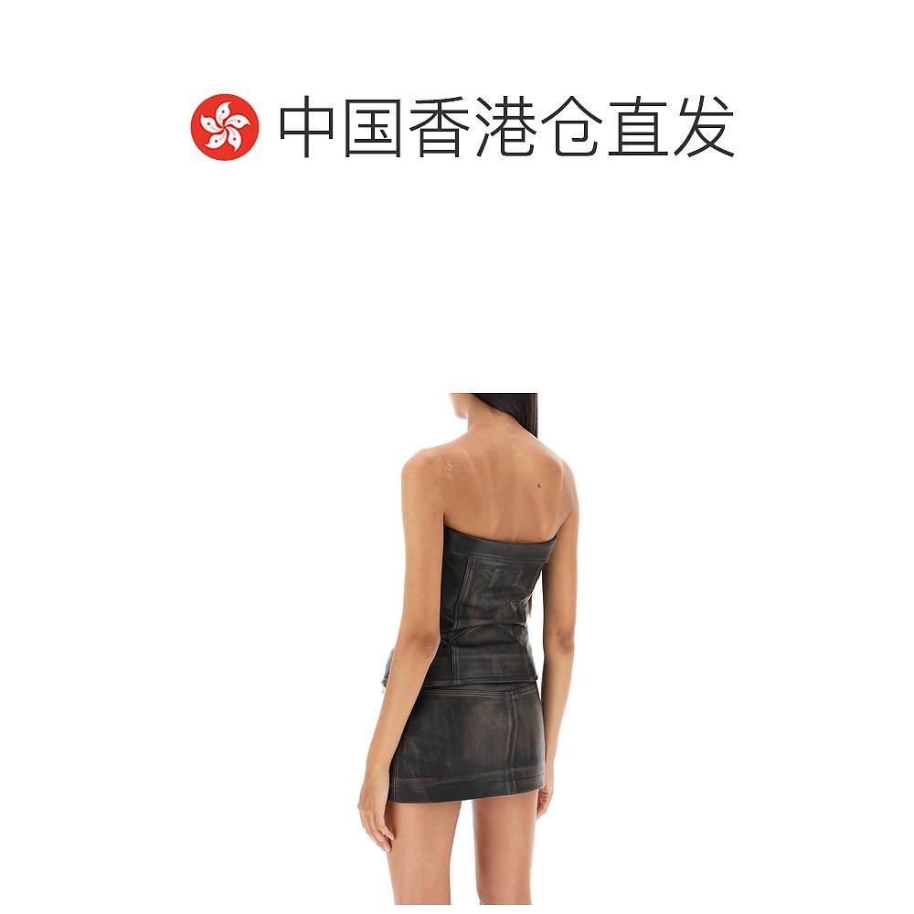 香港直邮Dion Lee 女士背心吊带 A3617P23BLACK - 图1