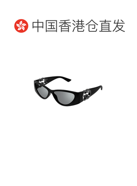 1h可退 香港直邮GUCCI 男士太阳镜 GG1824S004 SS2026 黑色 几何