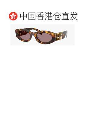 香港直邮MIU MIU 女士太阳镜 0MU11WS14L20I AW2025 棕色 Sunglas