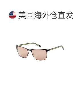 自营Fila男士58毫米哑光黑色太阳镜-哑光黑色 美国奥莱直发