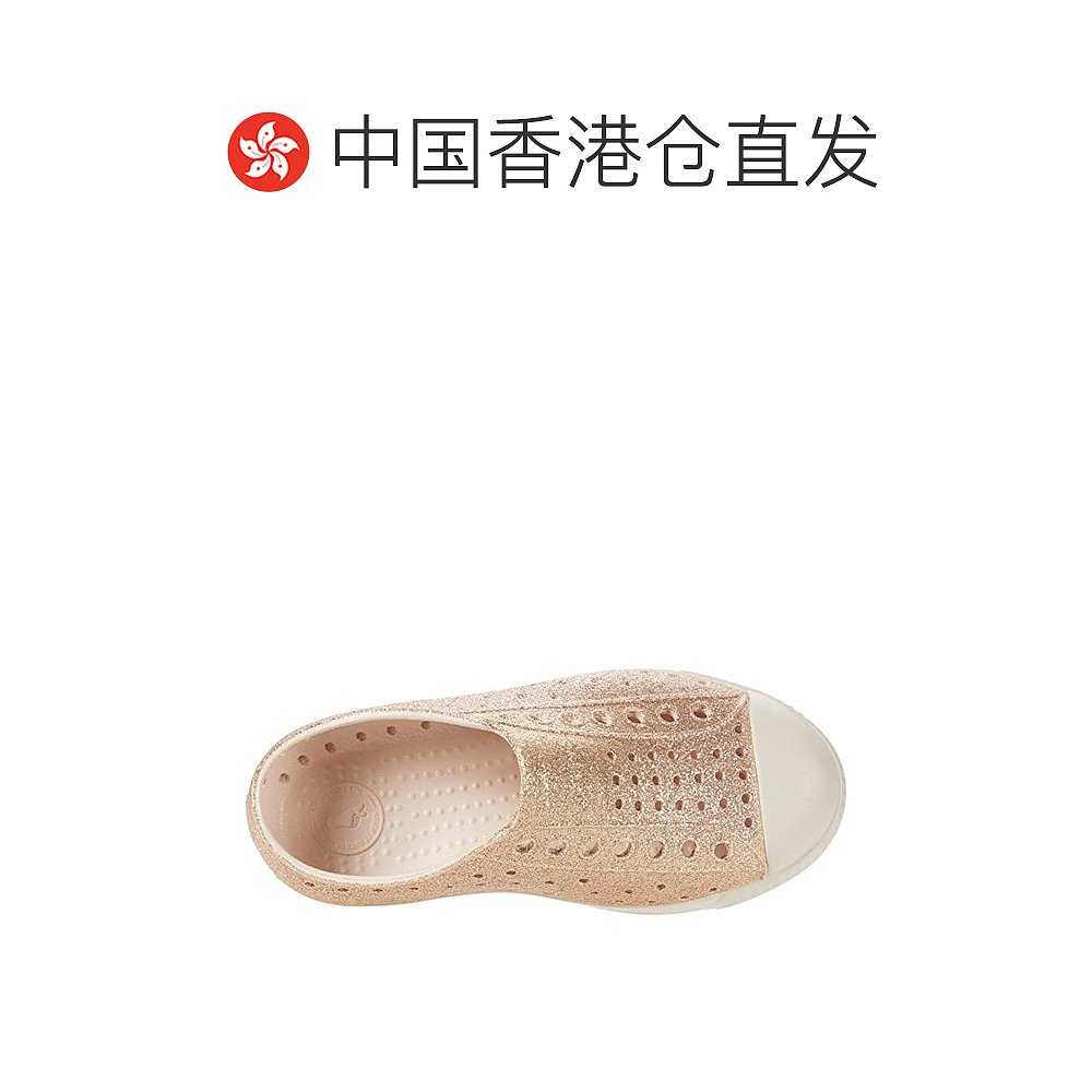 香港直邮潮奢 native shoes女童Jefferson带水钻亮片运动休闲鞋-图1