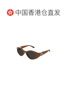 香港直邮GUCCI 女士眼镜 GG2121S004 SS2026 古驰 棕色几何太阳镜