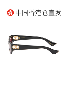 香港直邮valentino 华伦天奴 女士 黑色 Cat-Eye Acetate 太阳镜