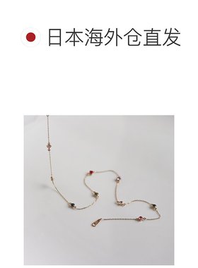 1h可退 日本直邮cui-cui 多彩宝石 K10YG 黄金项链 783733