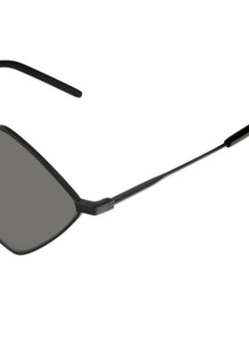 Saint Laurent 黑色方形框太阳镜 SL302LISAMETAL