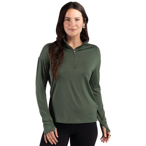 自营Cutter & Buck Forge Recycled Four-Way Stretch Womens Qua - 图0