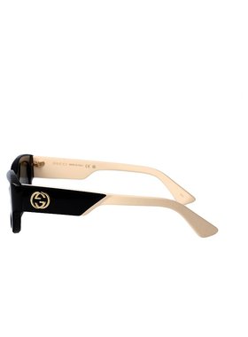 GUCCI 女士眼镜 GG1667SK001 SS2025 黑色 全框太阳镜