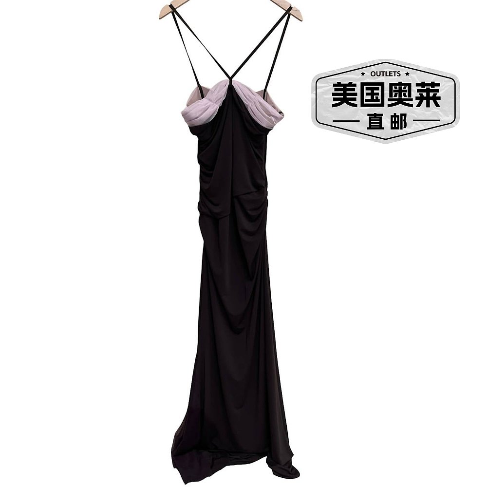 vera wangWomen's Full Length Long Dress In Chocolate - choco - 图0