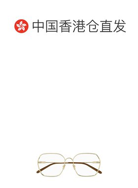 1h可退 香港直邮CHLOÉ 男士太阳镜 CH0208O005 SS2025 金色 CHLOÉ