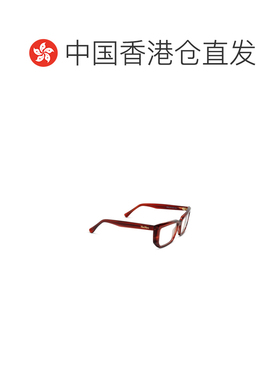 香港直邮MAX MARA 男士眼镜 MM5160068 SS2025 红色 全框平光镜