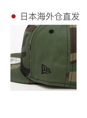 日本直邮纽亦华 New Era 平檐棒球帽 纯色旗帜标志 可调节 迷彩旗