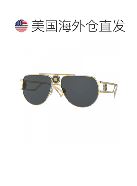 自营versaceVE2225 12526G Pale Gold/Light Grey Mirror Silver
