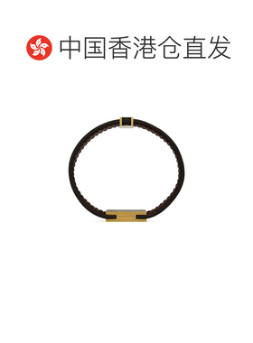1h可退 香港直邮潮奢 Saint Laurent 圣罗兰 男士 CASSANDRE 皮手