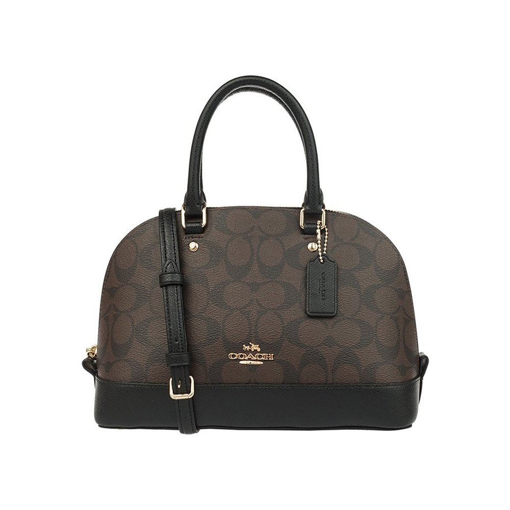 天猫国际海外仓直购美国直邮 COACH 蔻驰 经典热销款 女士小号单肩斜挎手提贝壳包0
