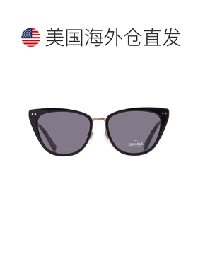 自营Shinola Grey Cat Eye Ladies Sunglasses SH2700S 001 55 -