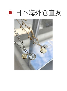 1h可退 日本直邮Ungrid 女士 简约硬币吊坠项链 1126409009