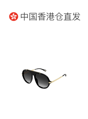 香港直邮CHLOÉ 女士眼镜 CH0357S001 SS2026 黑色 全框太阳镜