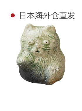 【日本直邮】丸井圣都八门窑守猫 中号 4-5608 [日本物件摆件 疗]