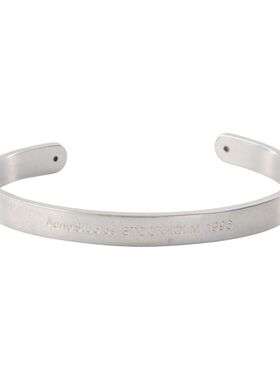 ACNE STUDIOS 男士手链手镯 C50473DTY AW2025 银色