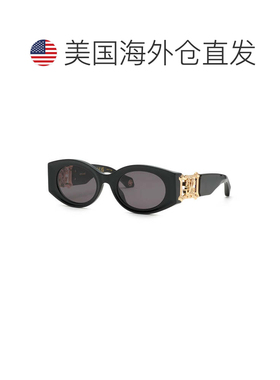 自营roberto cavalliSRC064 0700黑色/灰色-黑色 美国奥莱直发