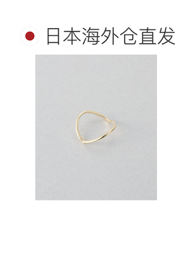 日本直邮Jouete 女士 K10黄金多形状戒指 配饰031381
