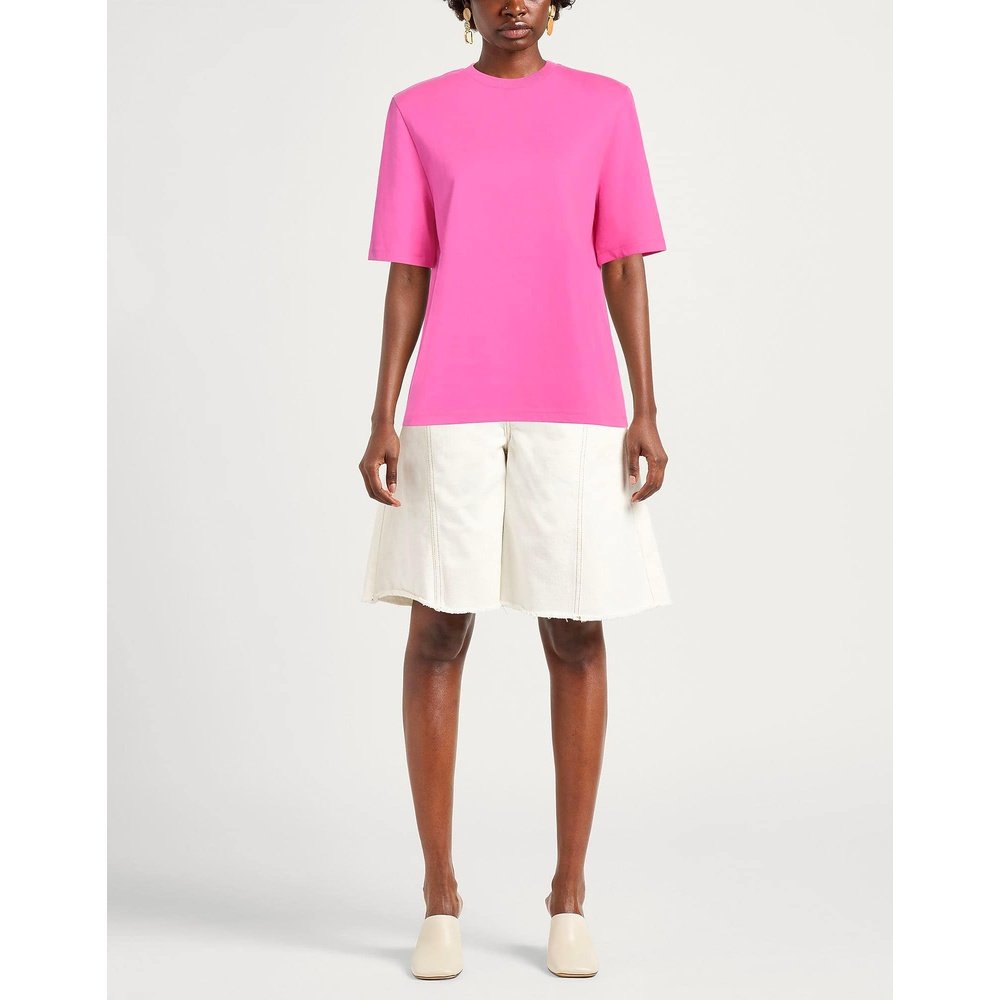 1h可退 香港直邮The Attico 女士 T恤 pink粉色 舒适时尚,淘宝优惠券,粉丝福利购,淘宝优惠卷