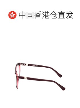 1h可退 香港直邮MAX MARA 女士眼镜 MM5036066 SS2025 红色 MM503