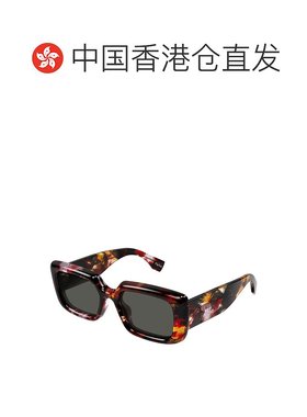 1h可退 香港直邮Gucci 古驰 女士 矩形太阳镜 GG1906S red红色 舒