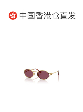香港直邮MIU MIU 女士眼镜 MU52YS5AK20Y SS2026 红色 全框太阳镜