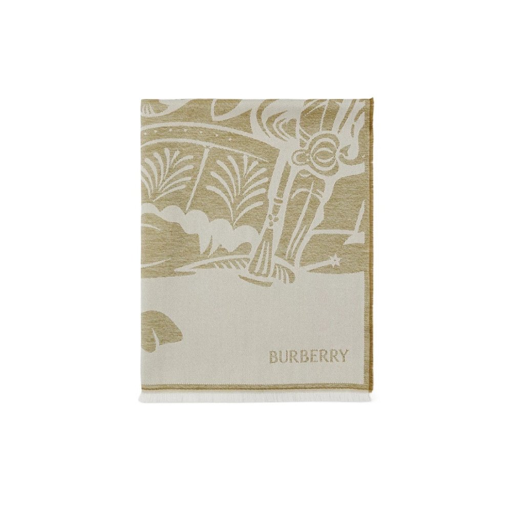 Burberry 巴宝莉 男士 EKD 羊毛羊绒混纺围巾 80832951