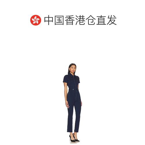 香港直邮潮奢 GOOD AMERICAN女士 For Success合身连衣裤 GMJS3-图1