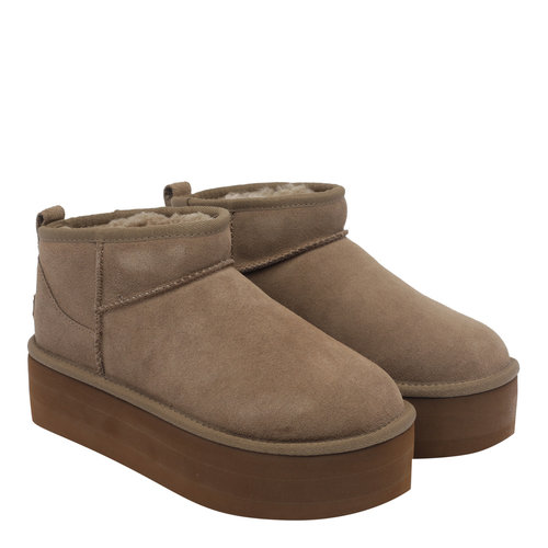 香港直邮UGG 女士高跟鞋 1135092LBNZ AW2026 棕【付后1h可退】 - 图0