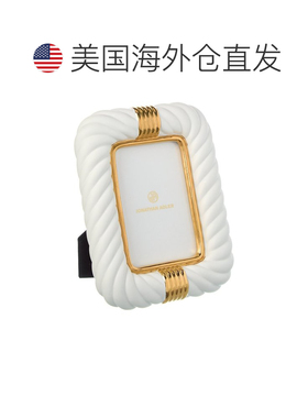 自营Jonathan Adler Geneva 4x6 Frame - white 美国奥莱直发