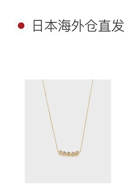 1h可退 日本直邮NOJESS 女士K5钻石项链 永恒幸福象征 简约设计