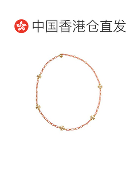 香港直邮潮奢 Tory Burch 托里 伯奇 女士 项链 red红色 舒适时尚