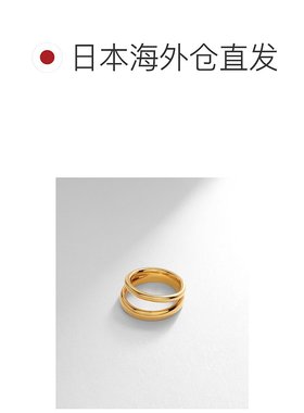 1h可退 日本直邮COCOSHNIK 女士网售独享款浮雕线条戒指 76761178