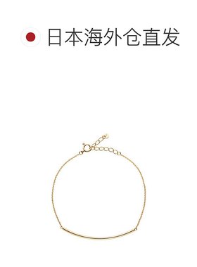 日潮跑腿Vendome K10YG黄金线形手链 gold ONE SIZE AJVB4080LSYG