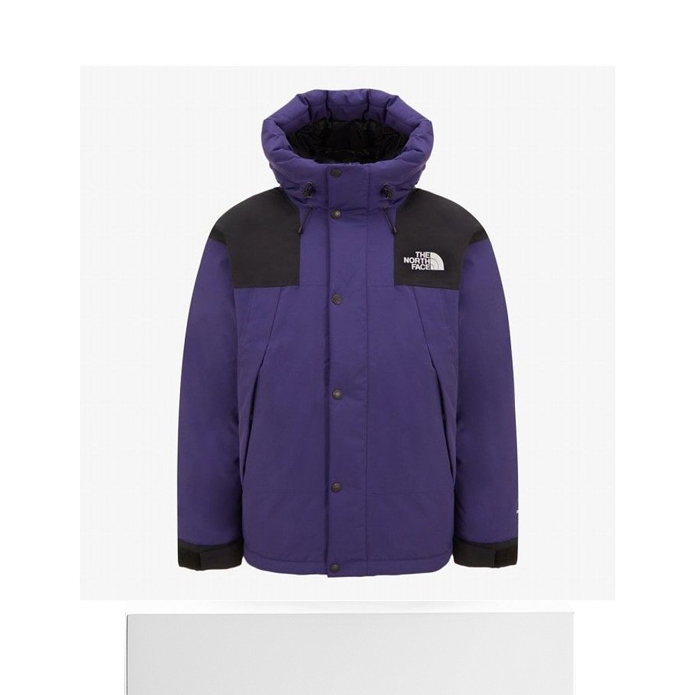 韩国直邮北面THE NORTH FACE 拼色Logo拉链连帽长袖夹克含羽绒外 - 图3