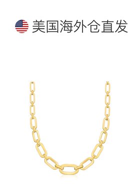 自营 Ross-Simons 意大利 18 克拉黄金回形针链式项链 - 20 英寸