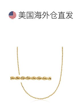 自营 Ross-Simons 意大利 1.5 毫米 18kt 黄金绳链项链 - 20 英寸