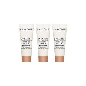 香港直邮LANCOME兰蔻牛奶肌防亮白隔离素颜霜小样10ml*3正品