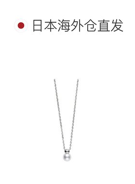 日潮跑腿Mikimoto御木本经典吊坠银色时尚炫目简约气质珍珠银饰