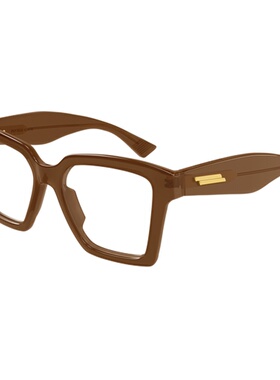BOTTEGA VENETA 女士眼镜 BV1458O004 SS2026 棕色
