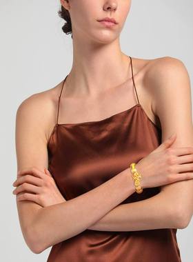 1h可退 潮奢 Tory Burch 托里 伯奇 女士 手链 yellow黄色 舒适时