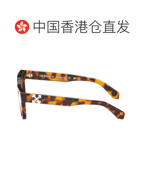 香港直邮off-white 男士 棕色 Style 21 眼镜 OW50086D00506D00