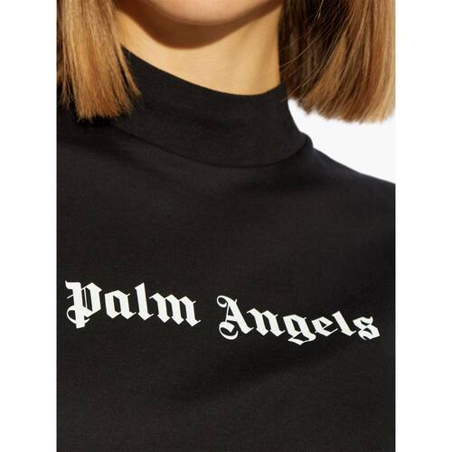 香港直邮PALM ANGELS 女士T恤 PWAA020C99JER0161001 SS2025 - 图3